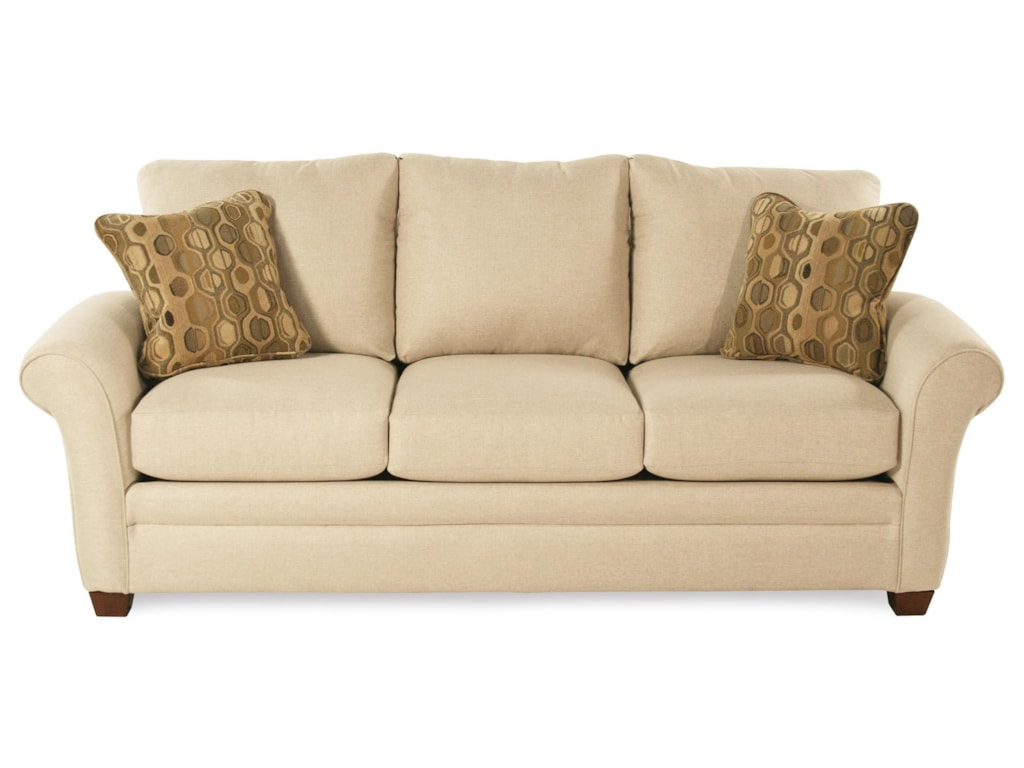 La Z Boy Garrett Transitional Sofa With Sock Arms Rotmans Sofas La Z Boy Garrettsock Arm Sofa