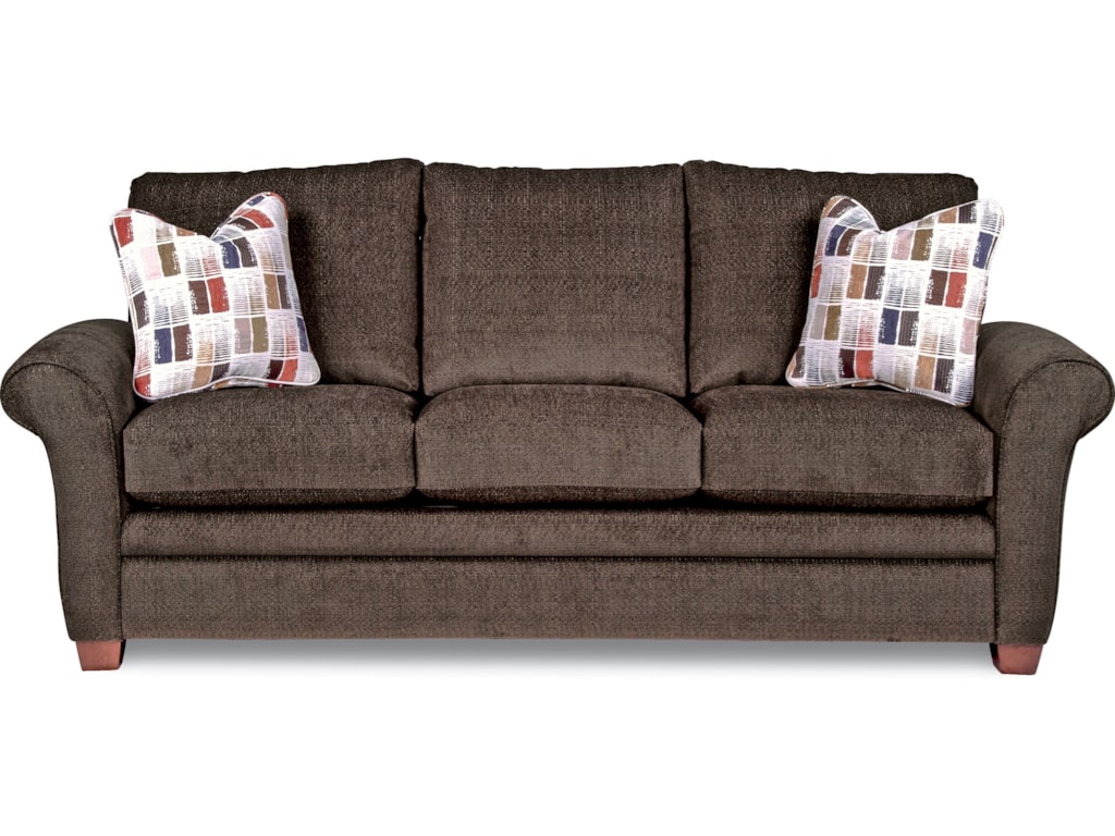 La Z Boy Natalie 610491 Transitional Sofa With Sock Arms Gill La Z Boy Nataliesofa