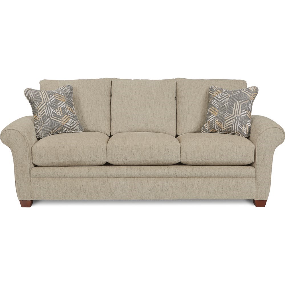 La Z Boy Natalie Transitional Sofa With Sock Arms Conlin S