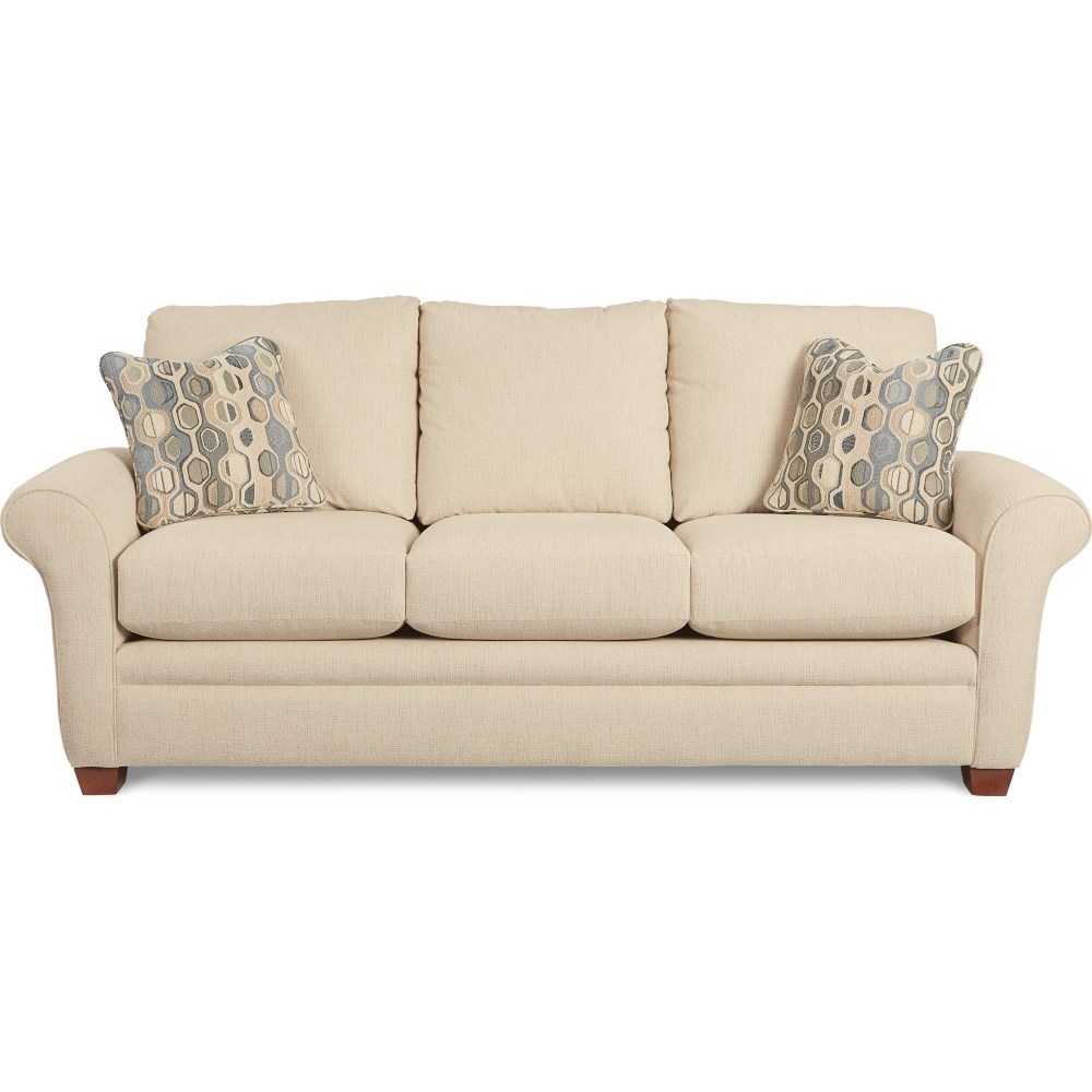 La Z Boy Natalie Transitional Sofa With Sock Arms Conlin S