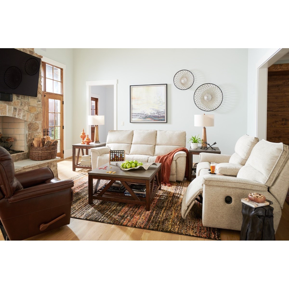 La Z Boy Norris Casual Rocker Recliner Lindy S Furniture Company