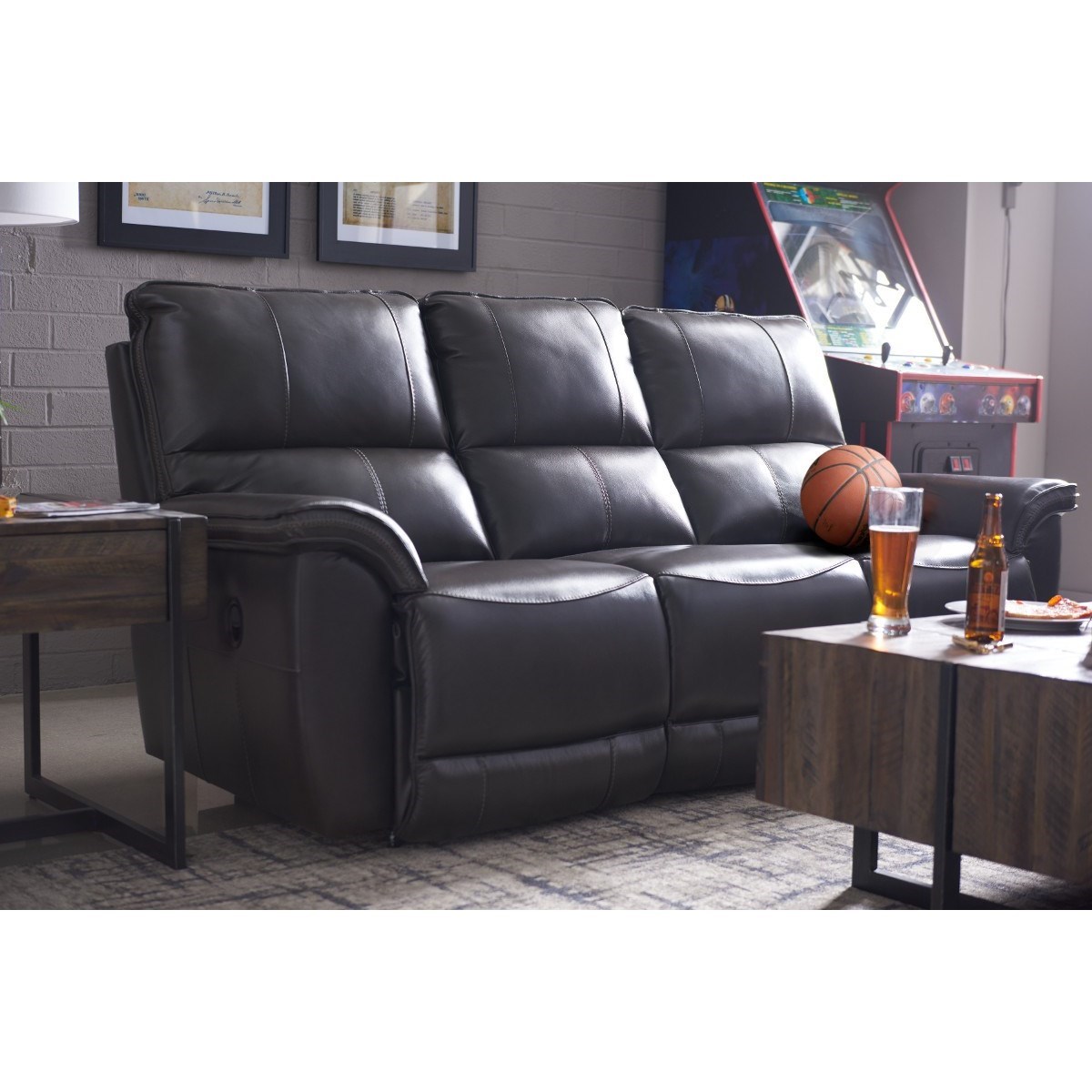 La Z Boy Norris Casual Reclining Sofa Sparks Homestore