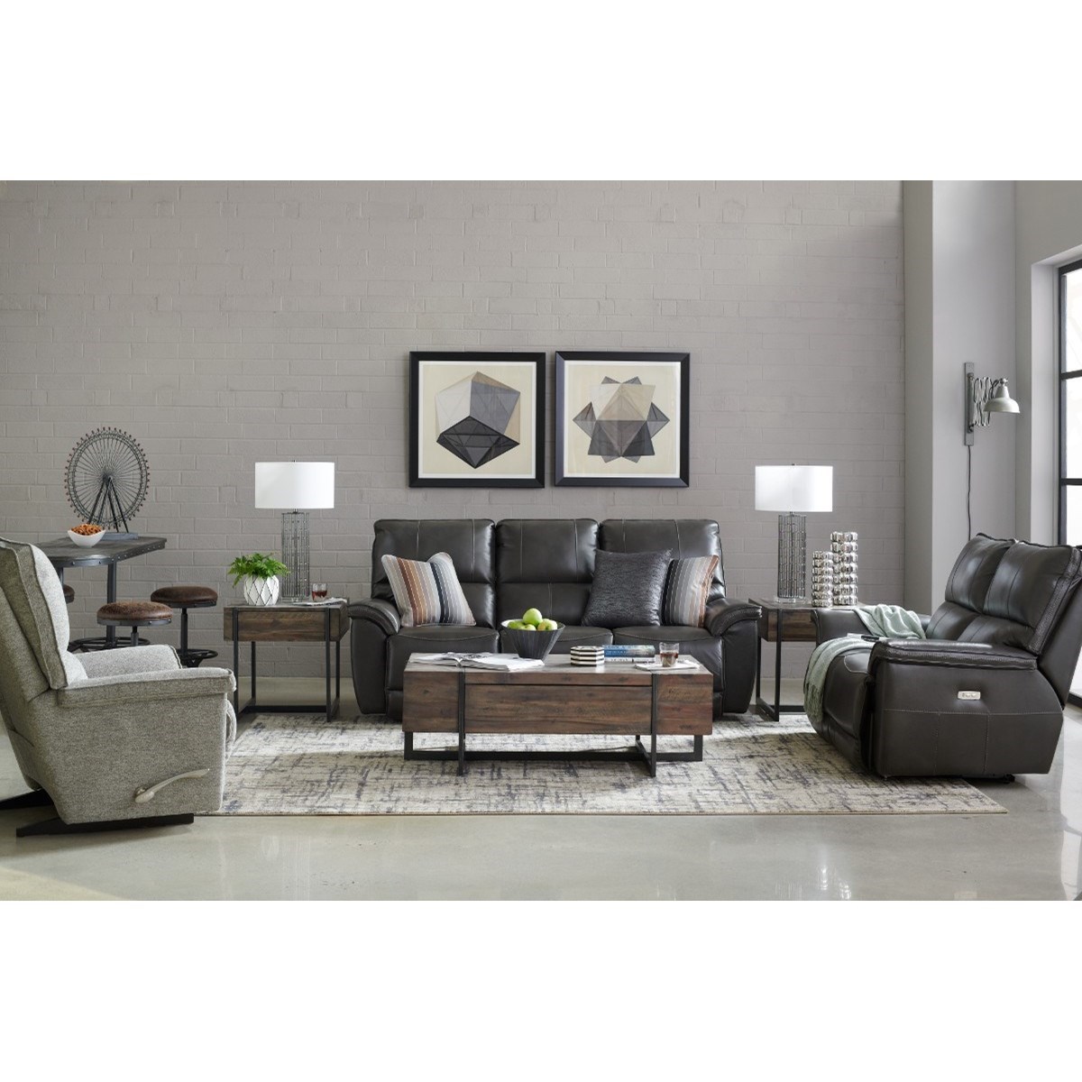 La Z Boy Norris Casual Reclining Loveseat Superstore Reclining Loveseats