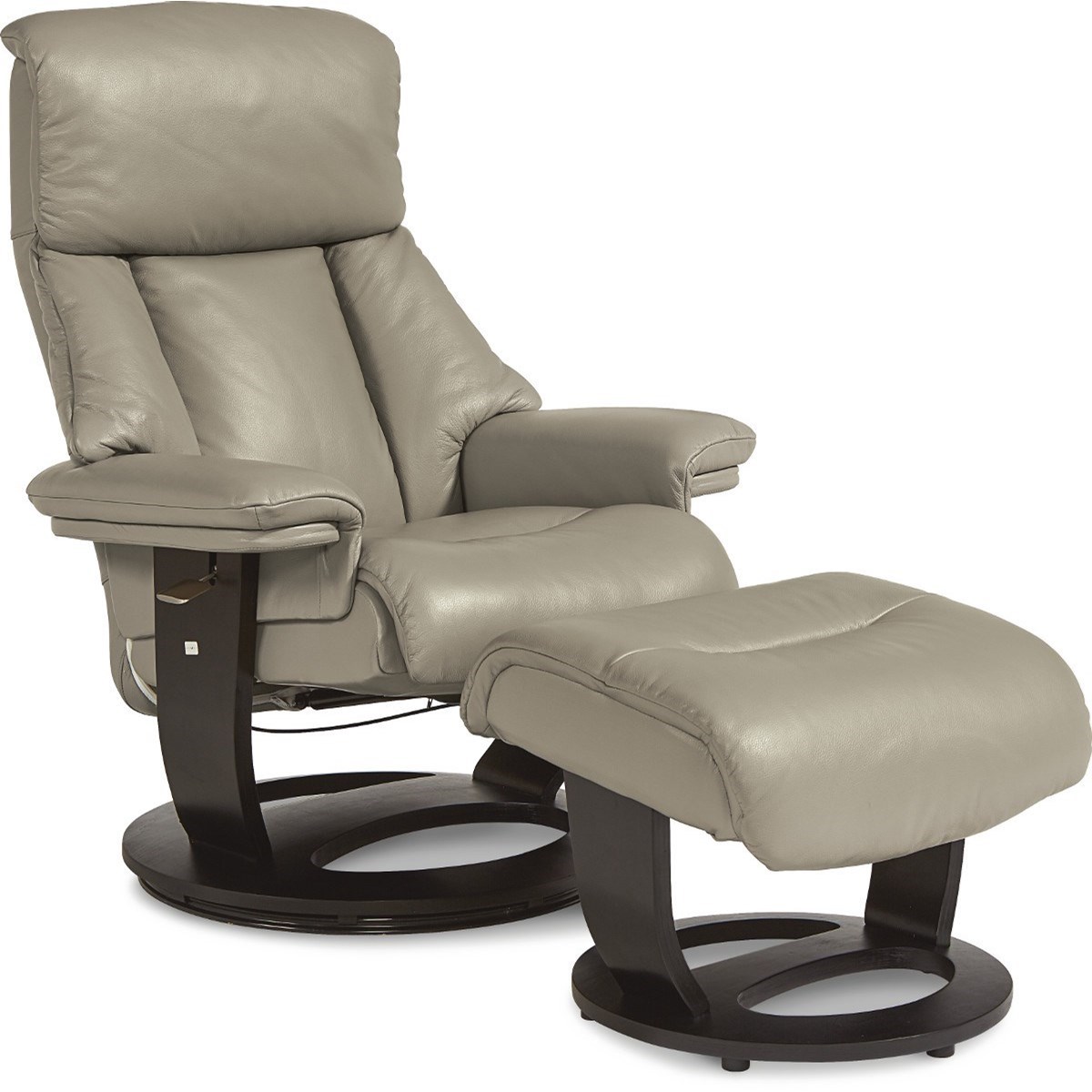 La Z Boy Paul Contemporary European Inspired Leather Reclining