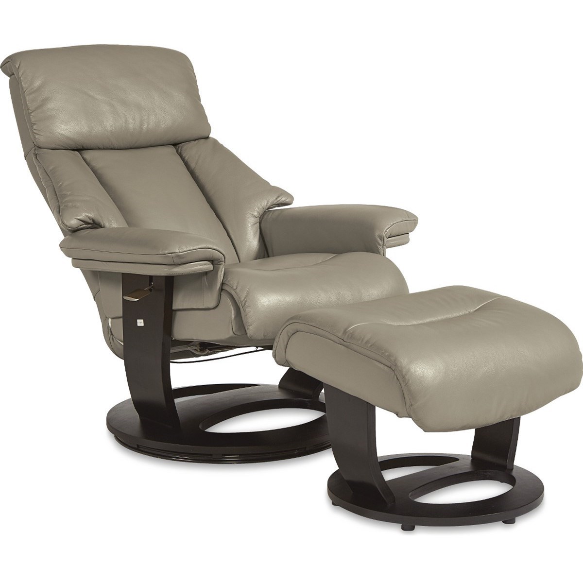 La Z Boy Paul Contemporary European Inspired Leather Reclining