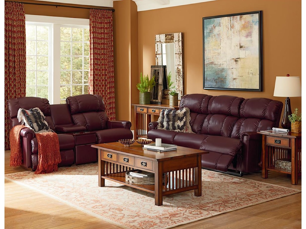 La Z Boy Pinnacle Reclina Way Reclining Sofa Conlins Furniture Reclining Sofas