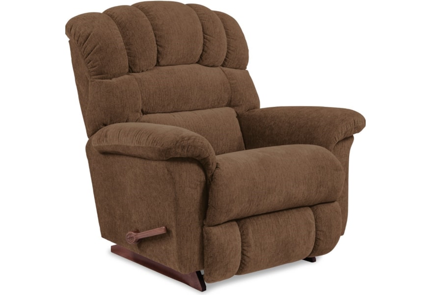 La Z Boy Randell Casual Oversized Big Man Power Recline Xr Rocker Recliner With Power Headrest Lumbar And Usb Port Lindy S Furniture Company Recliners