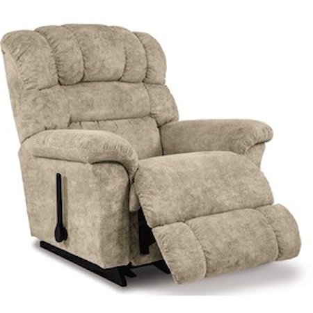 Flexsteel Marley Big and Tall Power Headrest and Lumbar Recliner