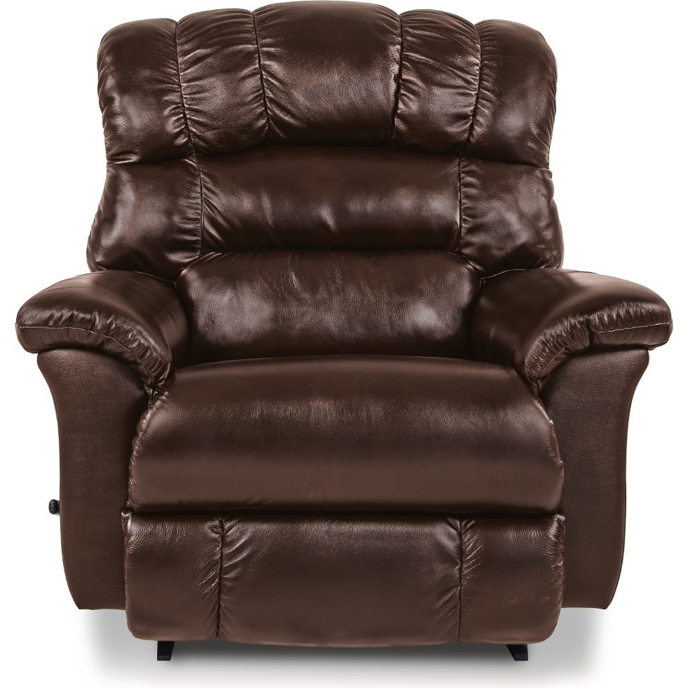 La Z Boy Randell Casual Oversized Big Man Power Recline Xrw Wall Saver Recliner With Power Headrest Lumbar And Usb Port Lindy S Furniture Company Recliners