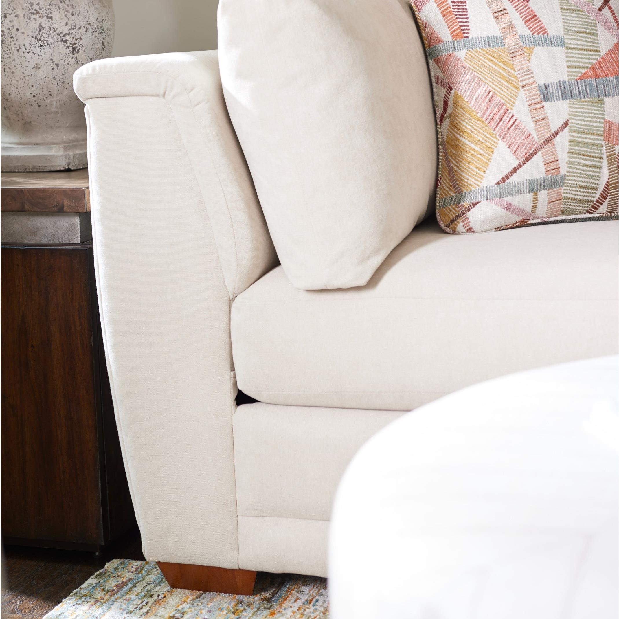 La Z Boy Ridgemont 4 Piece Sectional With Ottoman Chaise