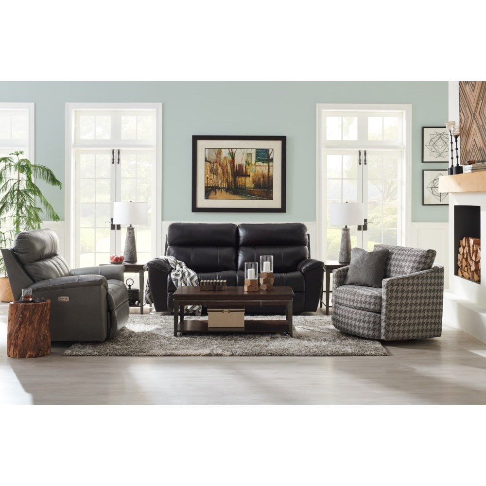 La Z Boy Roman La Z Time Power Oversized Wide Recliner With Usb