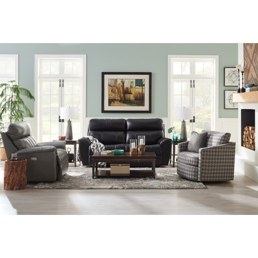 La Z Boy Roman 2 Seat Full Reclining Sofa With Wide Seats