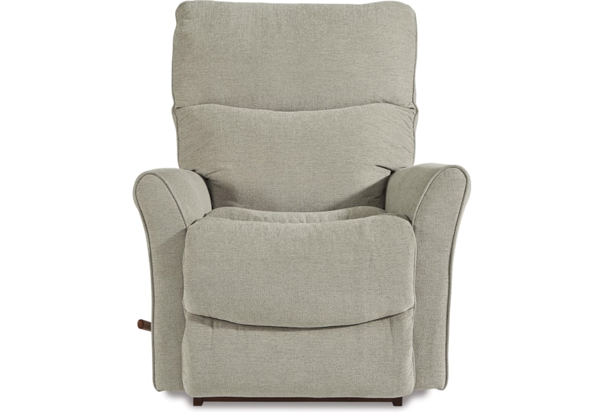La Z Boy Rowan Rowan Small Scale Reclina Rocker Recliner With Flared Arms Johnny Janosik Recliners