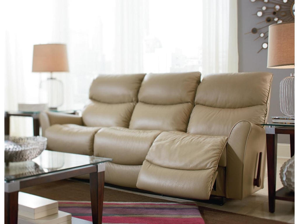 La Z Boy Rowan Contemporary Reclina Way Full Reclining Sofa With La Z Boy Rowanreclina Way Full Reclining Sofa