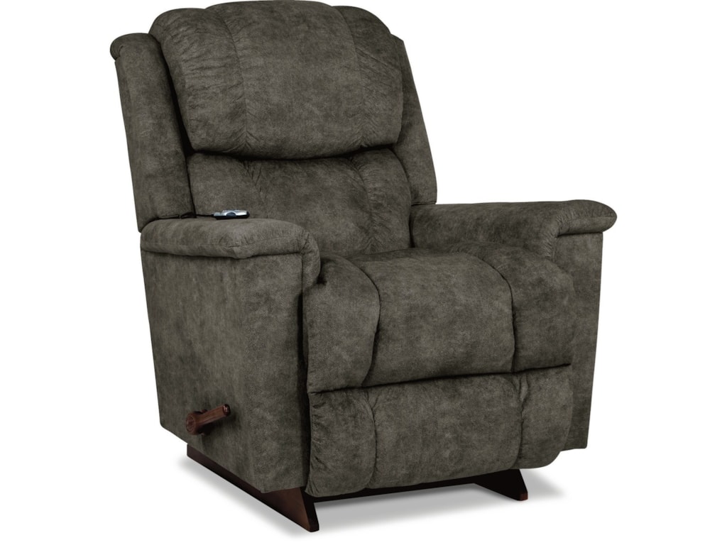 La Z Boy Stratus Casual 2 Motor Massage Heat Manual Recline Rocker Recliner Conlin S Furniture Recliners