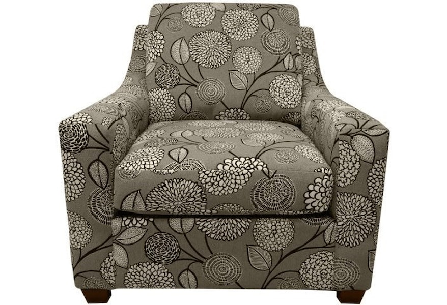 Upholstered Chair With Wooden Arms : • Install A Base For Springs.