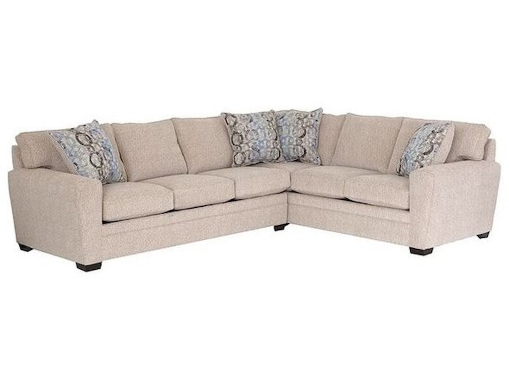 Lacrosse Manhattan Sectional Sofa With Queen Mattress Mueller Lacrosse Manhattansectional Sleeper Sofa