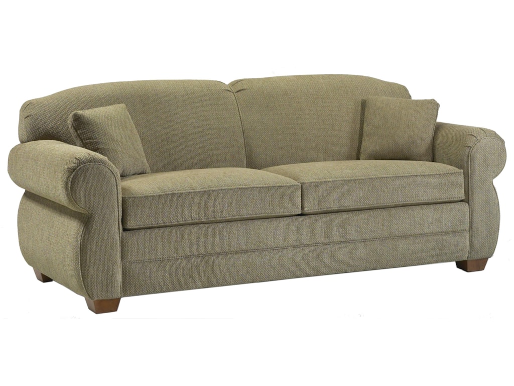 Lancer 2700 Queen Sleeper Sofa With Rolled Arms Wayside Furniture Lancer 2700 Queen Sleeper Sofa With Rolled Arms