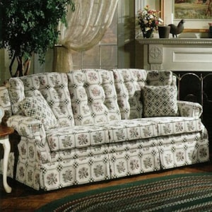 Lancer 840 Country Style Sofa With Skirt H L Stephens Sofa