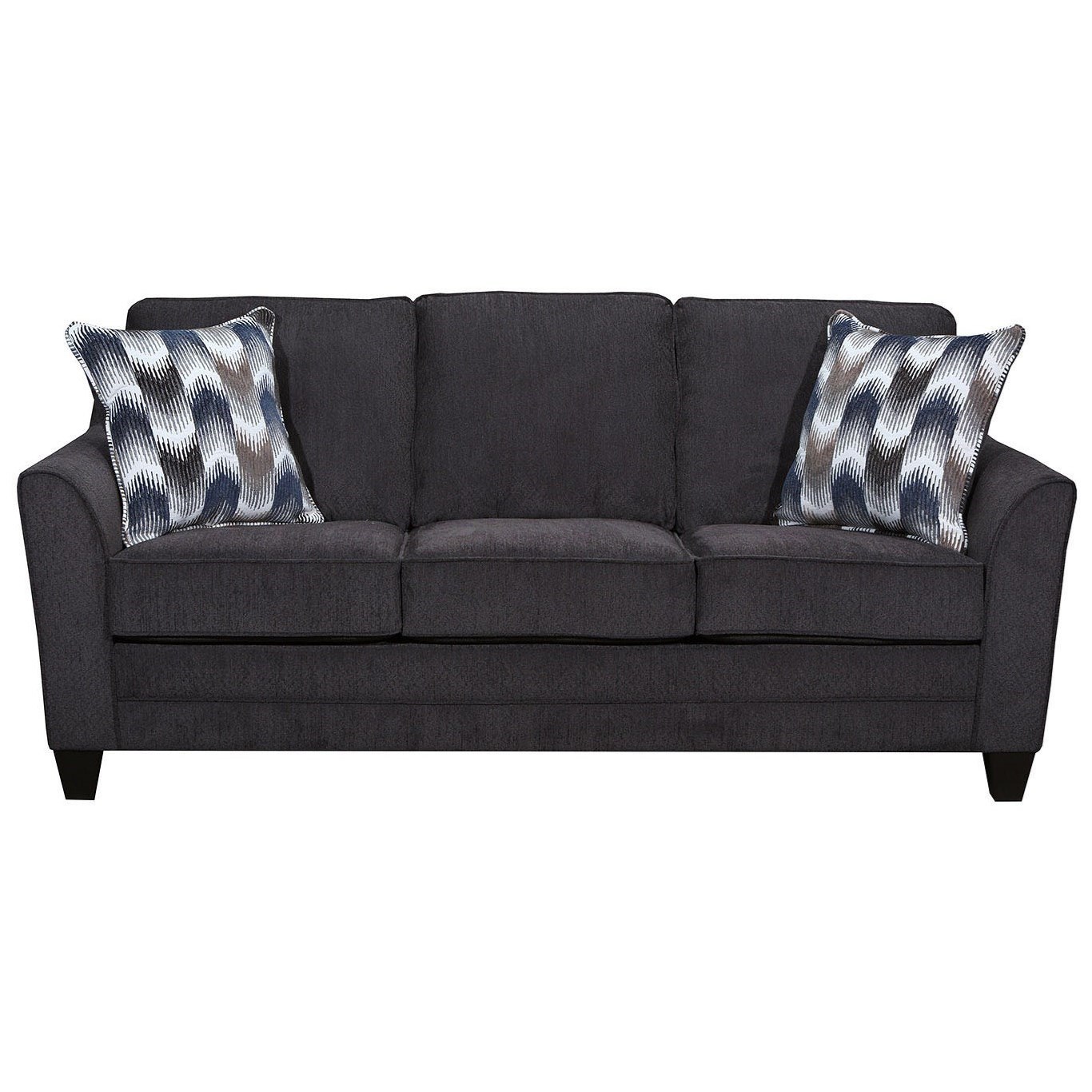 Lane 2013 Transitional Sofa With Flare Tapered Arms Story Lee
