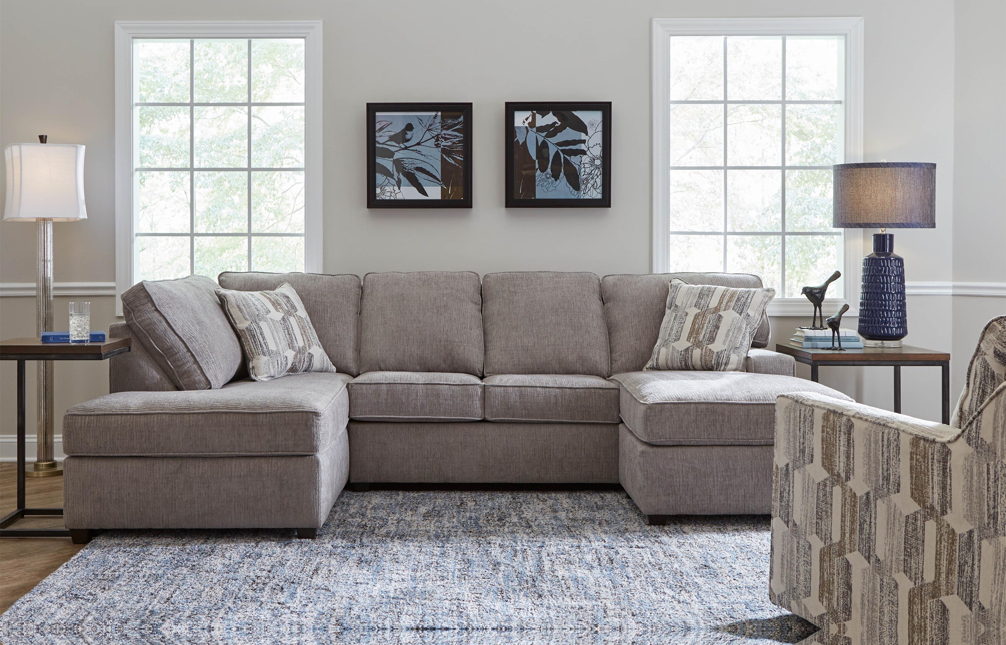 Lane 2080 Reed Cloud 2080 Reed Cloud 2080 2pc Sectional Furniture Fair North Carolina Sectional Sofas