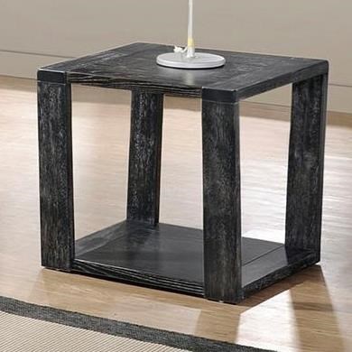 Lane 7582 Square End Table With Shelf Rune S Furniture End Tables