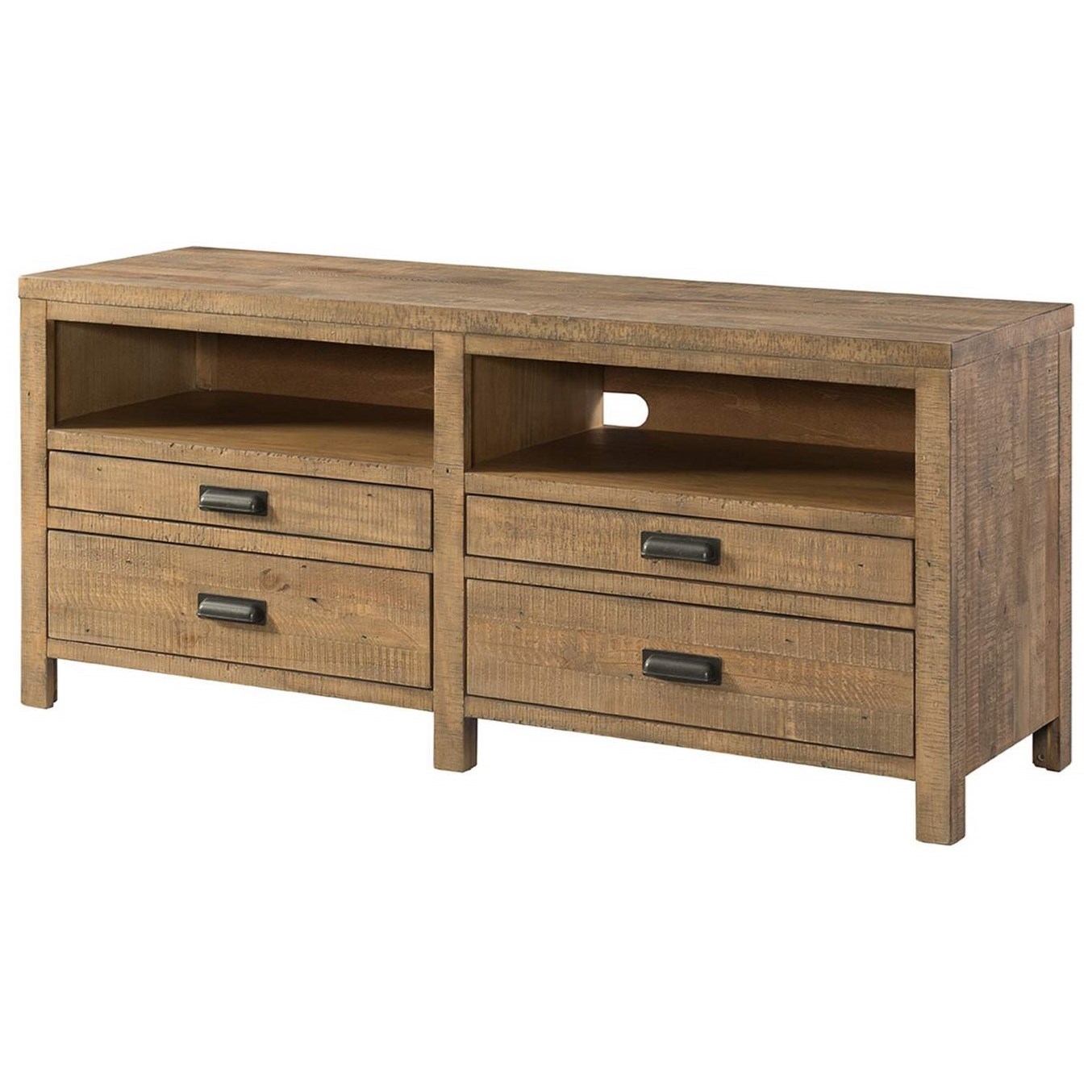 Lane 7606 Rustic Media Console Table Story Lee Furniture Tv Stands