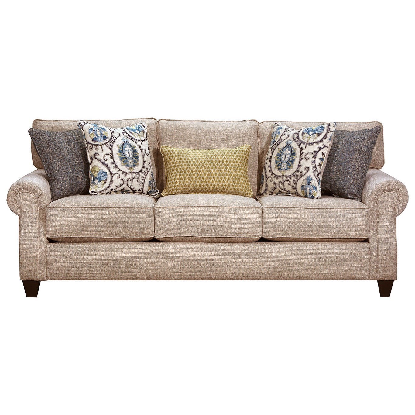 Lane Bond 8010 03 Casual Sofa With Rolled Arms Efo Furniture