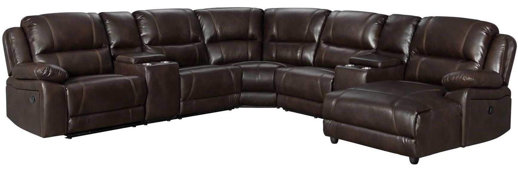 Lane Home Furnishings Brenham Reclining 4 Pc Sectional Royal Furniture Reclining Sectional Sofas