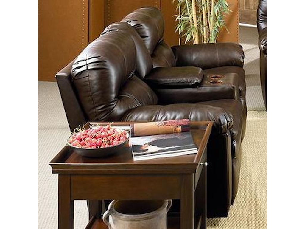 Lane Express Touchdown <b>Quick Ship</b> Reclining Console Sofa