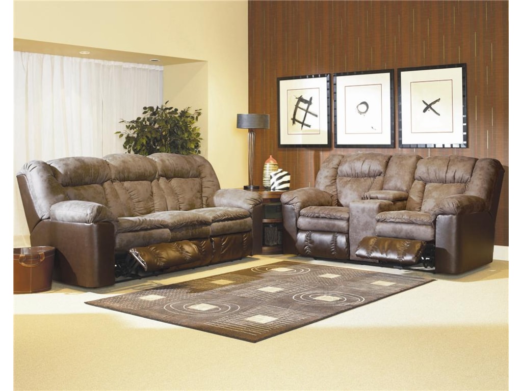 Lane TalonDouble Reclining Console Sofa