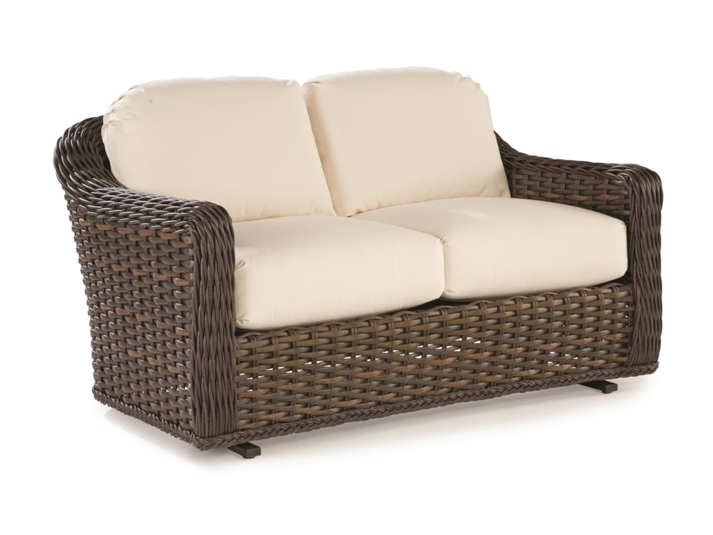 South Hampton Double Glider Loveseat By Lane Venture At Jacksonville Furniture Mart