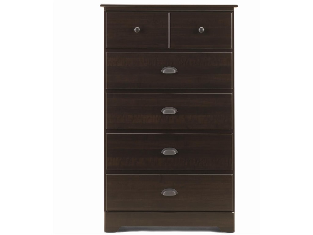 Lang Bayfield 5 Drawer Chest With Roller Glides Rune S Furniture