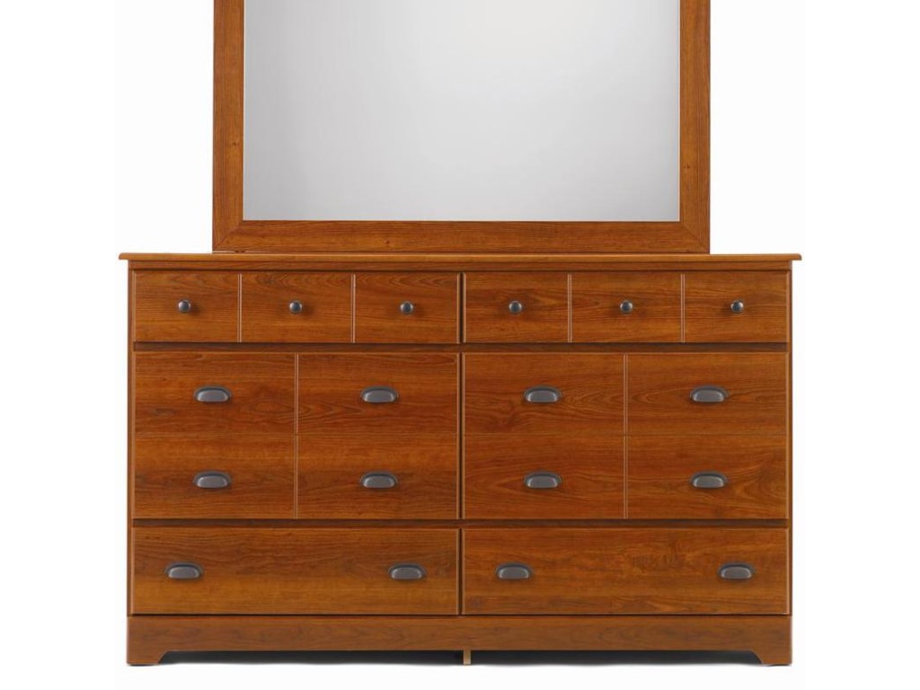 Lang Bayfield6 Drawer Dresser with Roller Glides