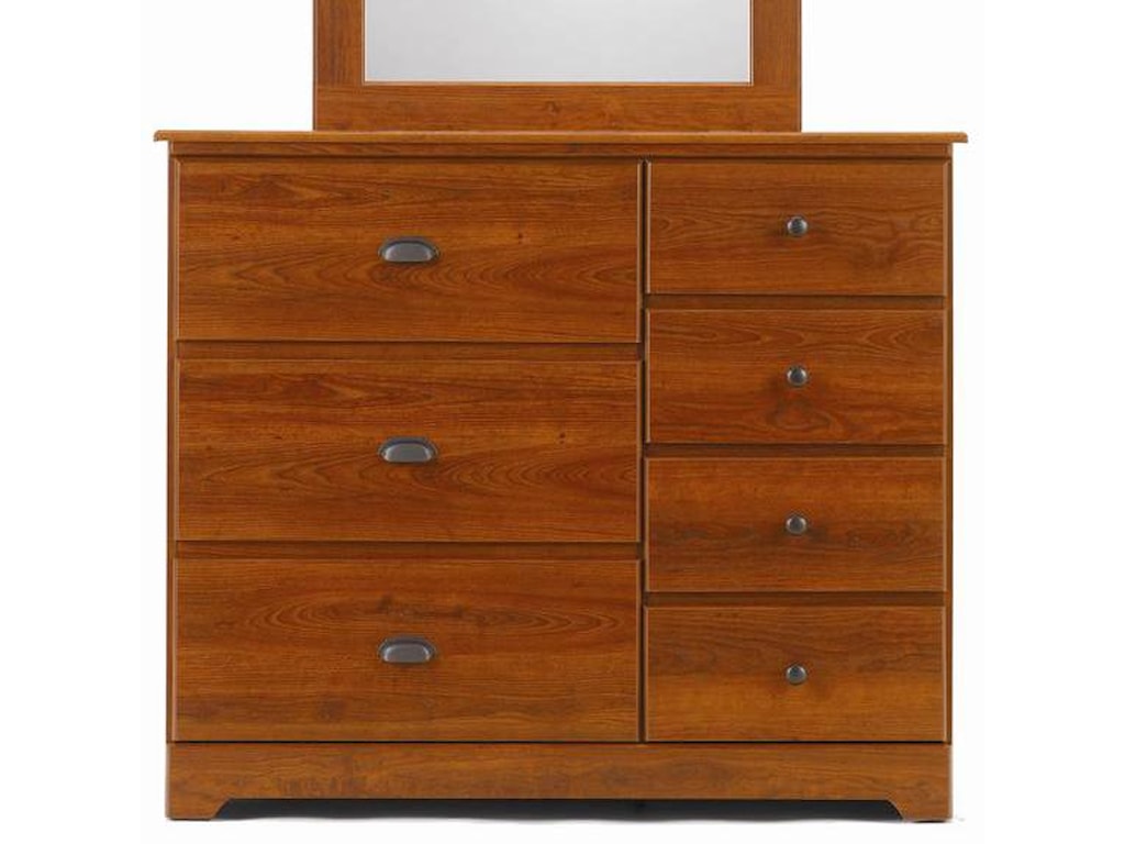 Lang Bayfield7 Drawer Dresser with Roller Glides