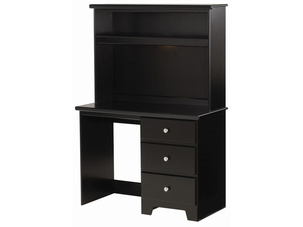 Lang Columbia3 Drawer Desk with Hutch Combination