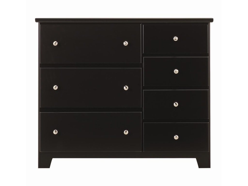 Lang Columbia7 Drawer Dresser with Roller Glides