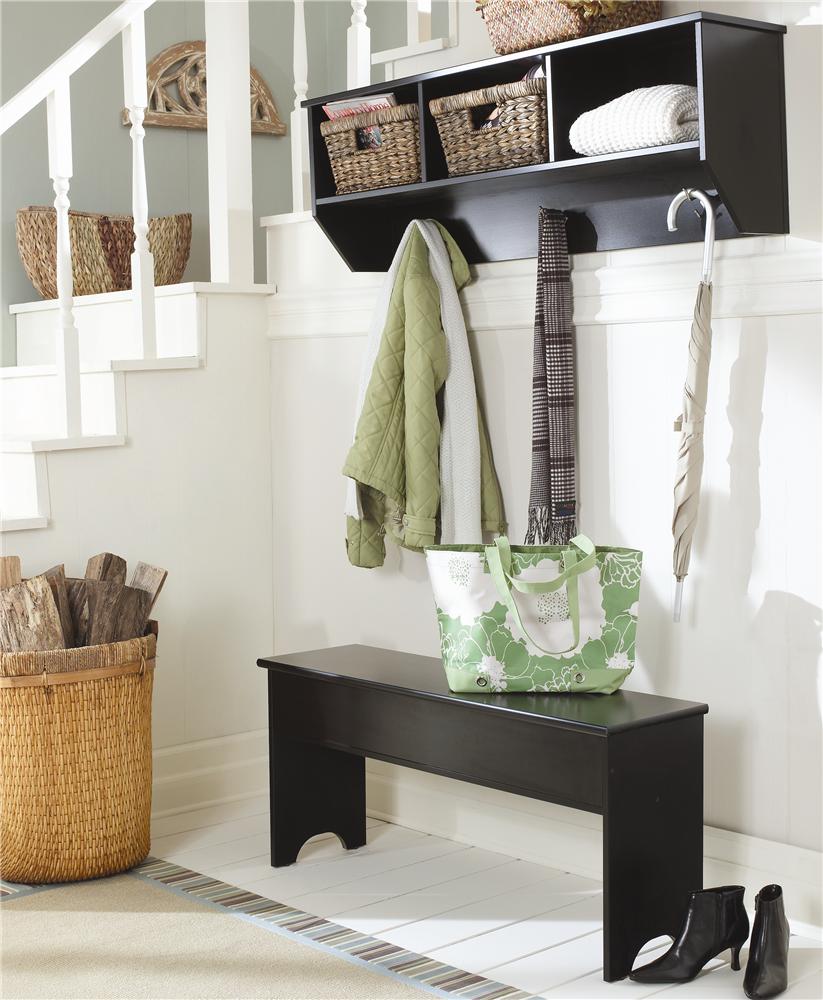 Lang Hartland Entry Wall Shelf With Baskets Rune S Furniture Misc Accessory