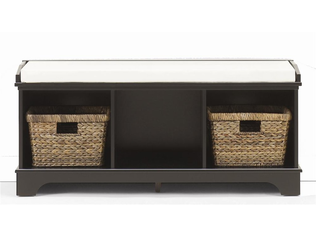 Lang Hartland Entry Bench With Accent Baskets Colder S Furniture Lang Hartlandentry Bench With Accent Baskets