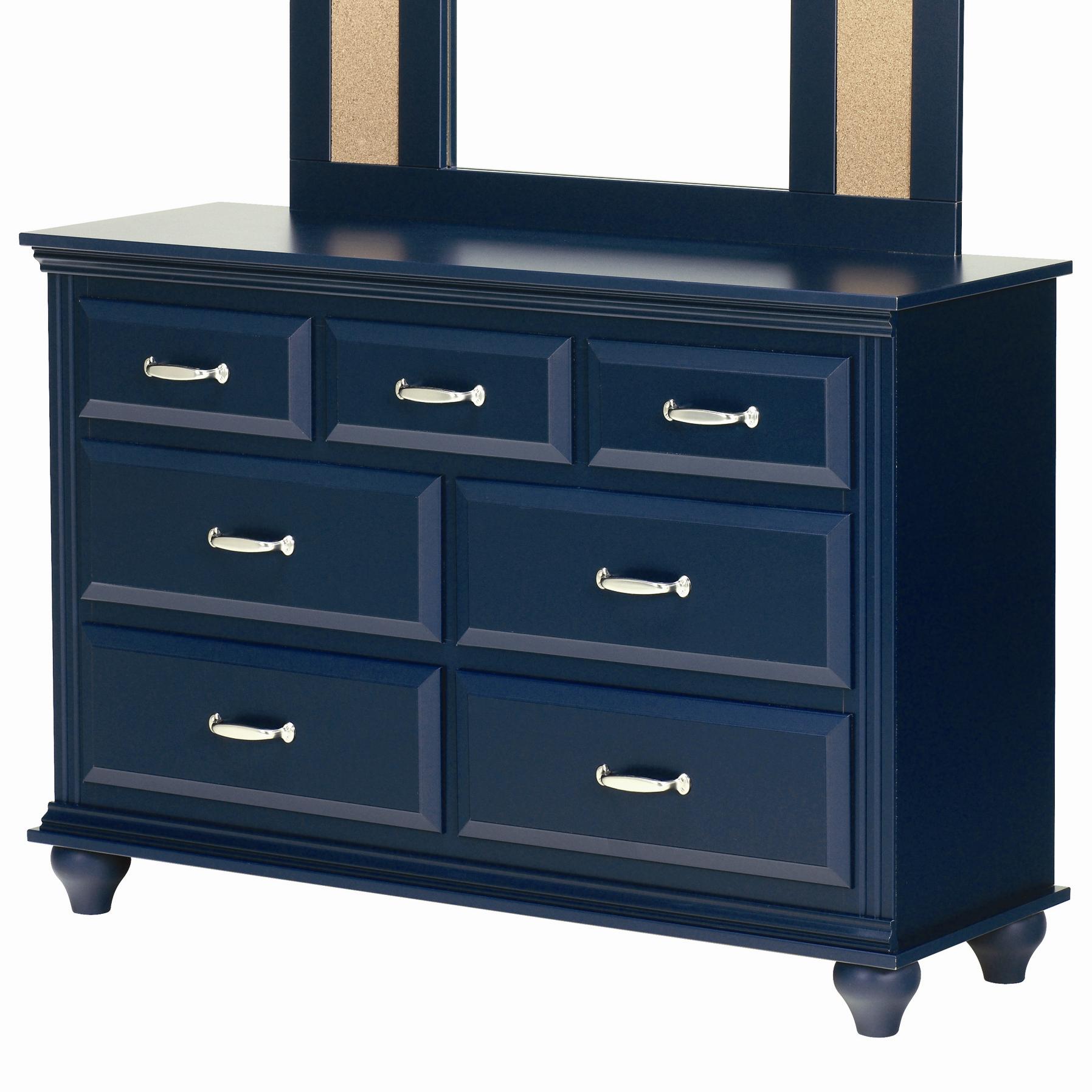 Lang Madison 7 Drawer Dresser With Roller Glides Rune S Furniture Dresser