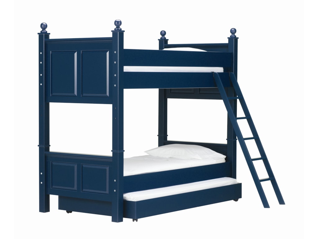 Lang MadisonTwin Over Twin Bunk Bed with Trundle Bed