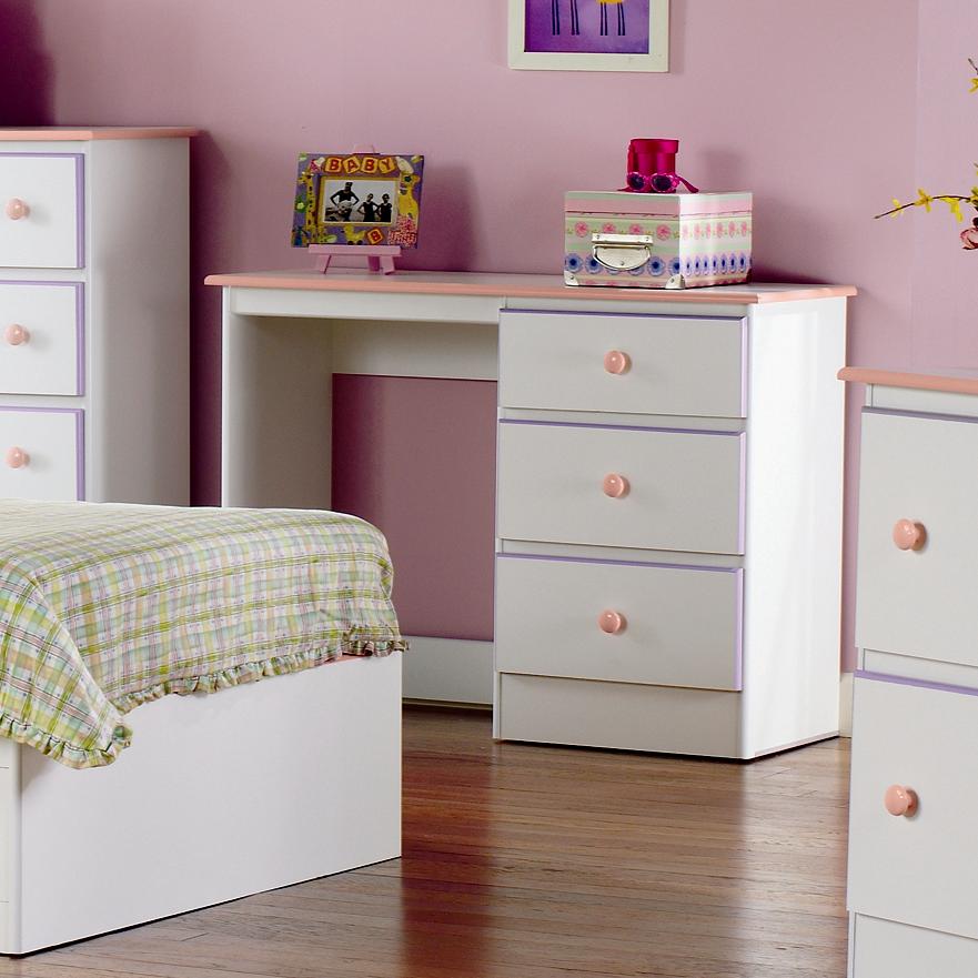 Lang Miami 3 Drawer Laptop Desk With Roller Glides Rune S