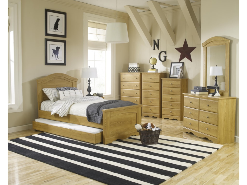 Lang Oak CreekTwin Panel Bed