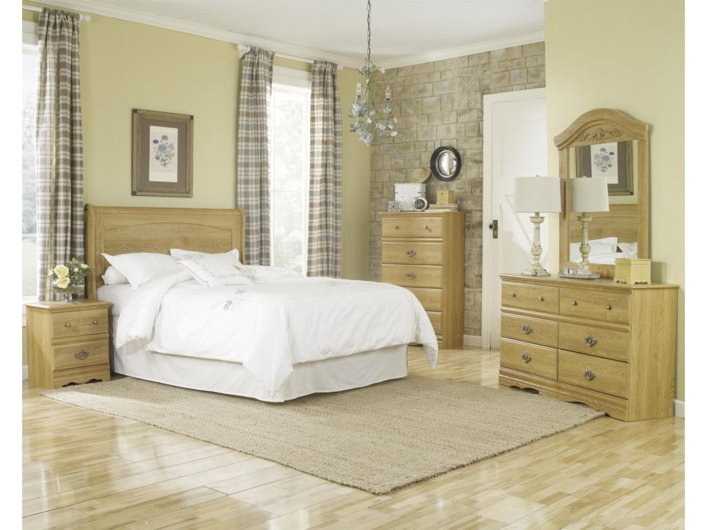Lang Oak CreekQueen Sleigh Headboard