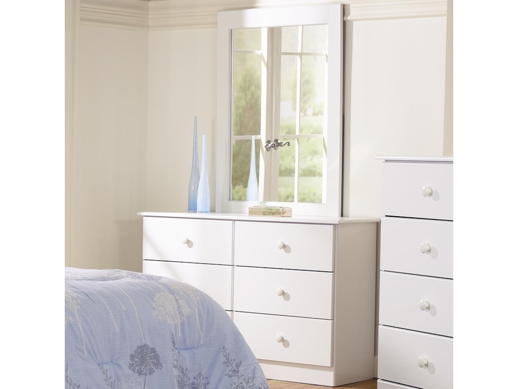 Lang Special 6 Drawer Dresser With Mirror Combination Rune S