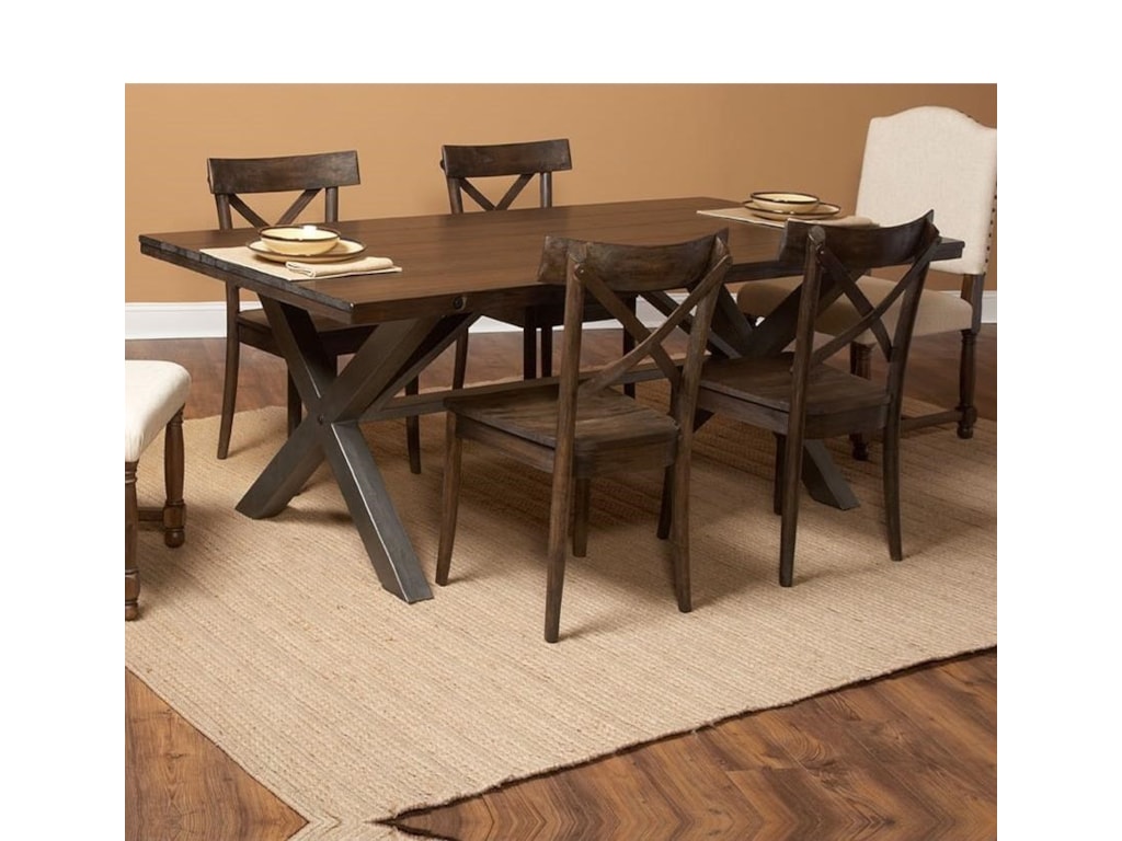 Lance Allegro Brown Rectangular Dining Table By Largo At Lindy S Furniture Company