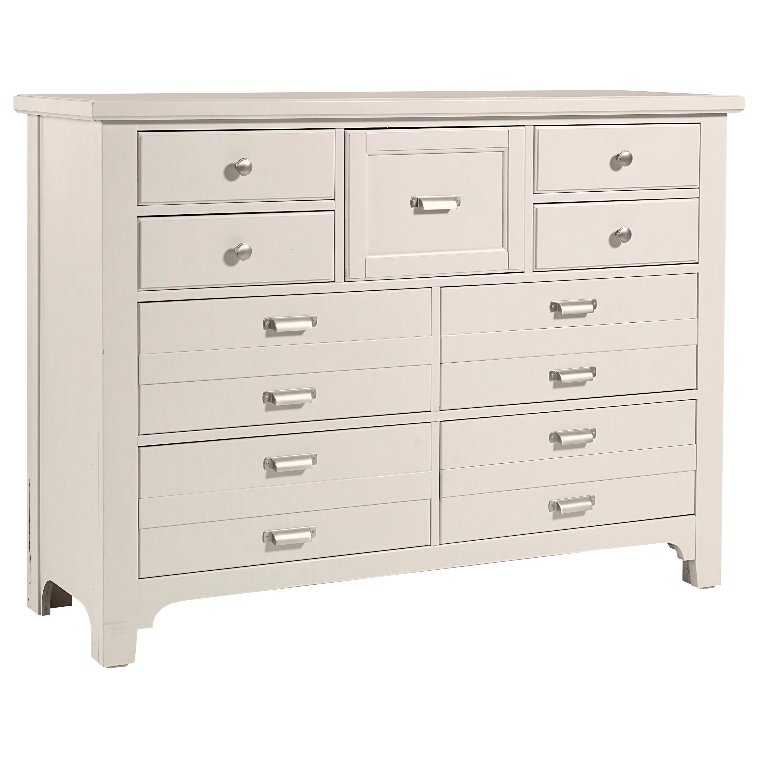 Laurel Mercantile Co Bungalow Transitonal 9 Drawer Master Dresser Wayside Furniture Dressers