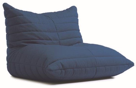 blue bean bag