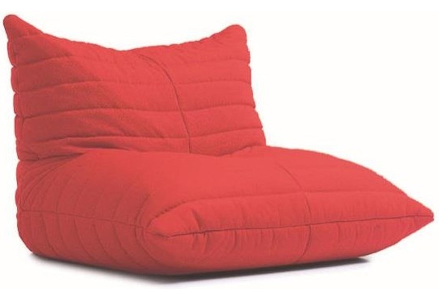 beanbag red beanbag lounger