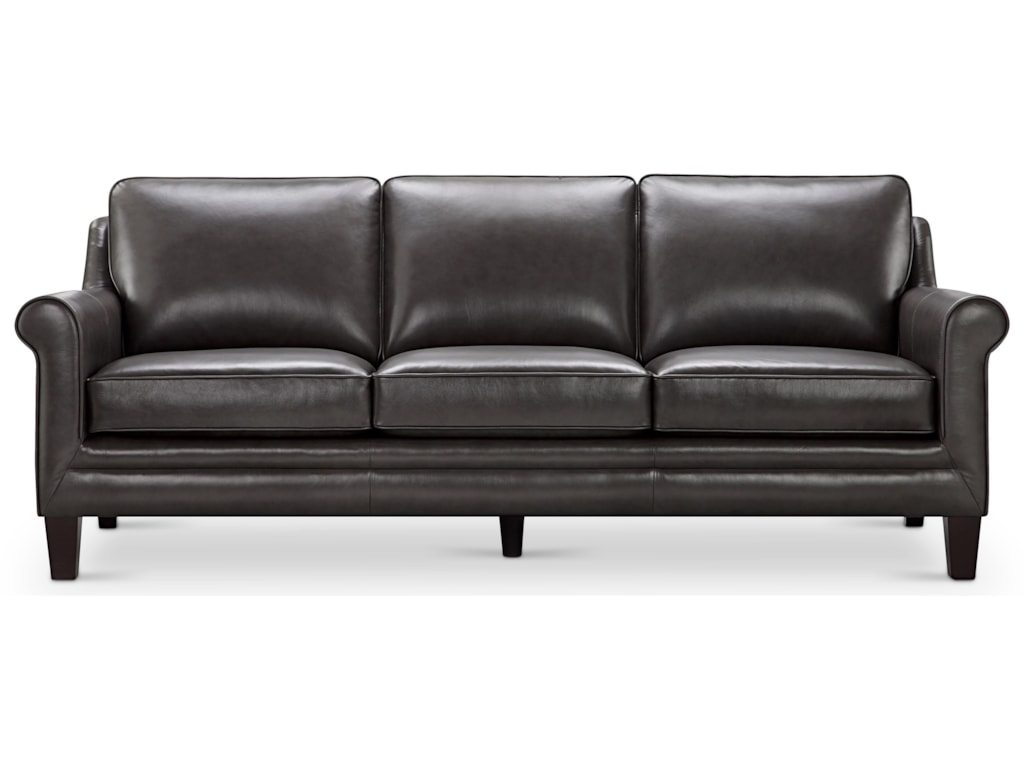 Cambria Andover Leather Sofa By Italia Usa At Lindy S Furniture Company